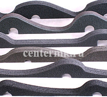 Уплотнитель Монтеррей  профильный (комплект, нижний+верхний) дл. 1,10 м. фото Центр Металлокровли