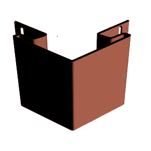 Наружный угол FineBer Plus Могано 3,05м.(уп. 5 шт) фото Центр Металлокровли