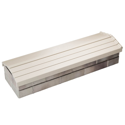 Парапет Бона ХайТек Бежевый посадка на 0.5 кирпича 130мм фото 4